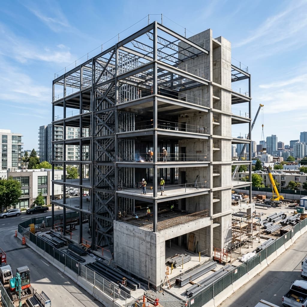 Costruzioni civili e strutture in acciaio